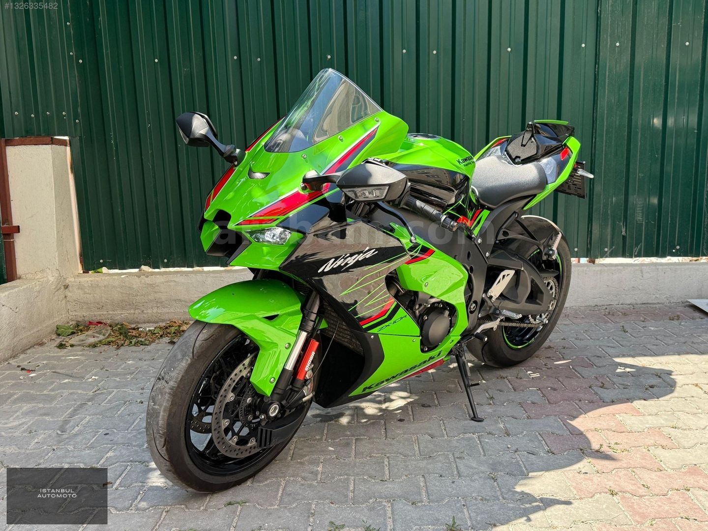 Galeriden Kawasaki Ninja ZX-10R 2023 Model İstanbul 6.001 km Yeşil