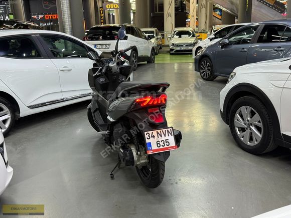 400 km'de 2025 Çıkışlı SYM JET14 EVO E5+ ABS Gri|Sıfrdan Farksız