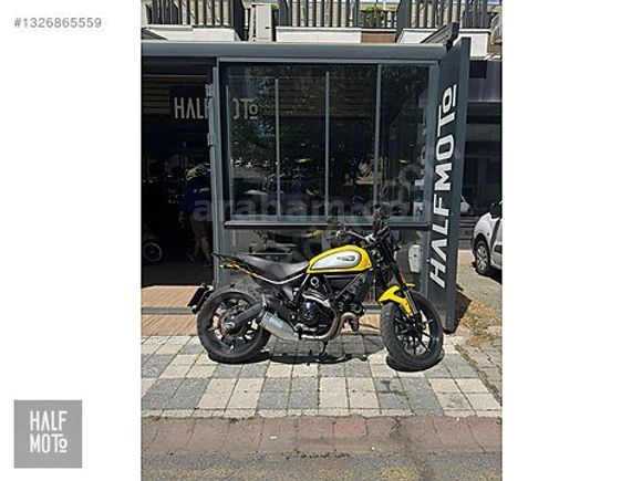 HALF MOTO 2022 DUCATİ SCRAMBLER ICON SARI