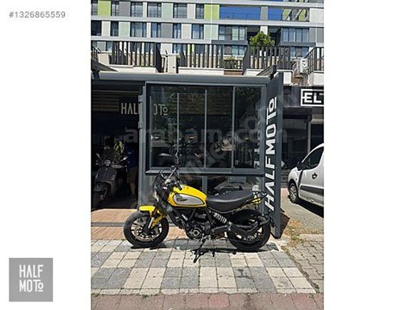 HALF MOTO 2022 DUCATİ SCRAMBLER ICON SARI