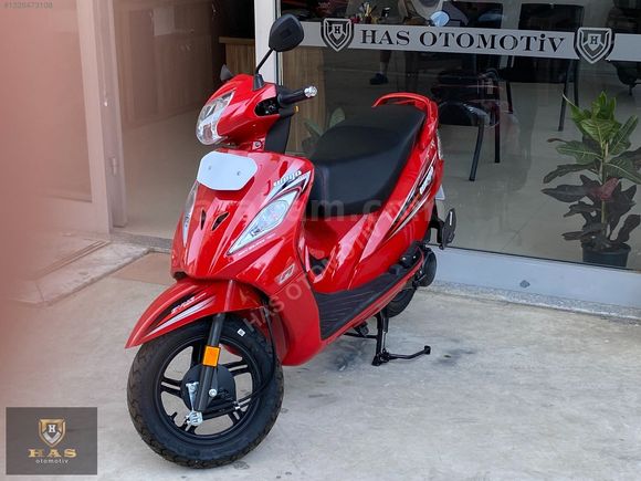 HAS OTOMOTİV'DEN 2022 TVS WEGO 7.000 KM'DE İLK SAHİP HATASZ