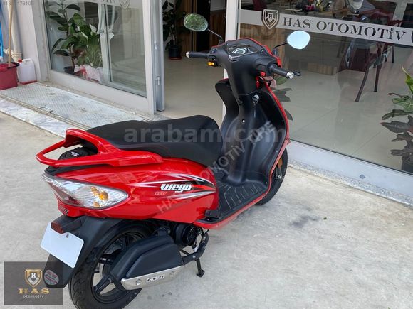 HAS OTOMOTİV'DEN 2022 TVS WEGO 7.000 KM'DE İLK SAHİP HATASZ