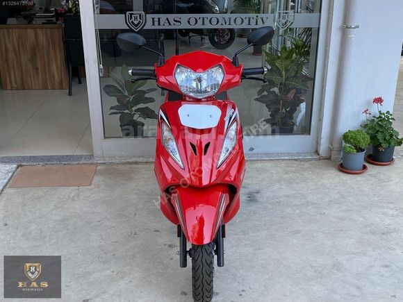 HAS OTOMOTİV'DEN 2022 TVS WEGO 7.000 KM'DE İLK SAHİP HATASZ