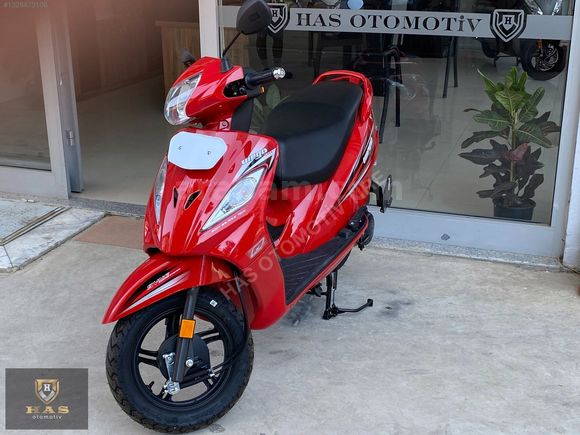 HAS OTOMOTİV'DEN 2022 TVS WEGO 7.000 KM'DE İLK SAHİP HATASZ