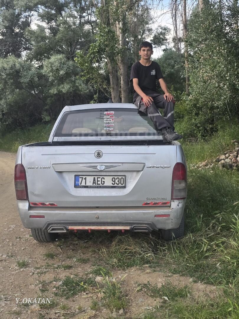 Sahibinden KGM SsangYong Actyon Sports 2.0 SXDI 4x2 2008 Model Kırıkkale 322.000 km Gri (Gümüş) 7