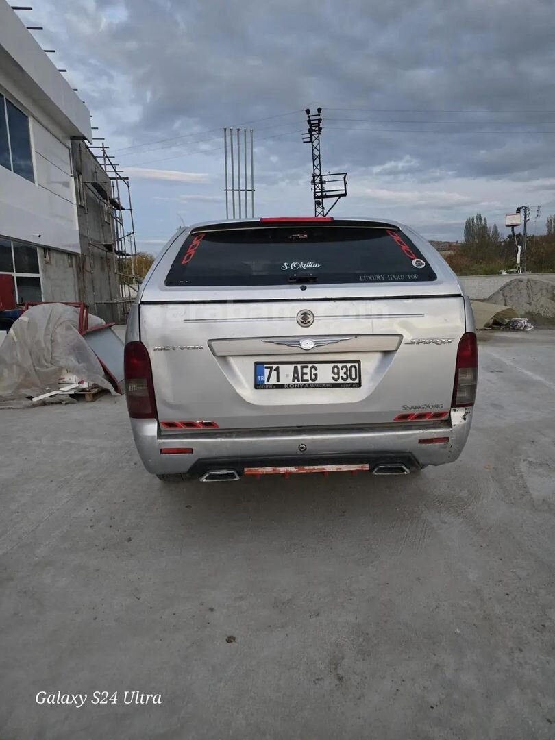 Sahibinden KGM SsangYong Actyon Sports 2.0 SXDI 4x2 2008 Model Kırıkkale 322.000 km Gri (Gümüş) 5