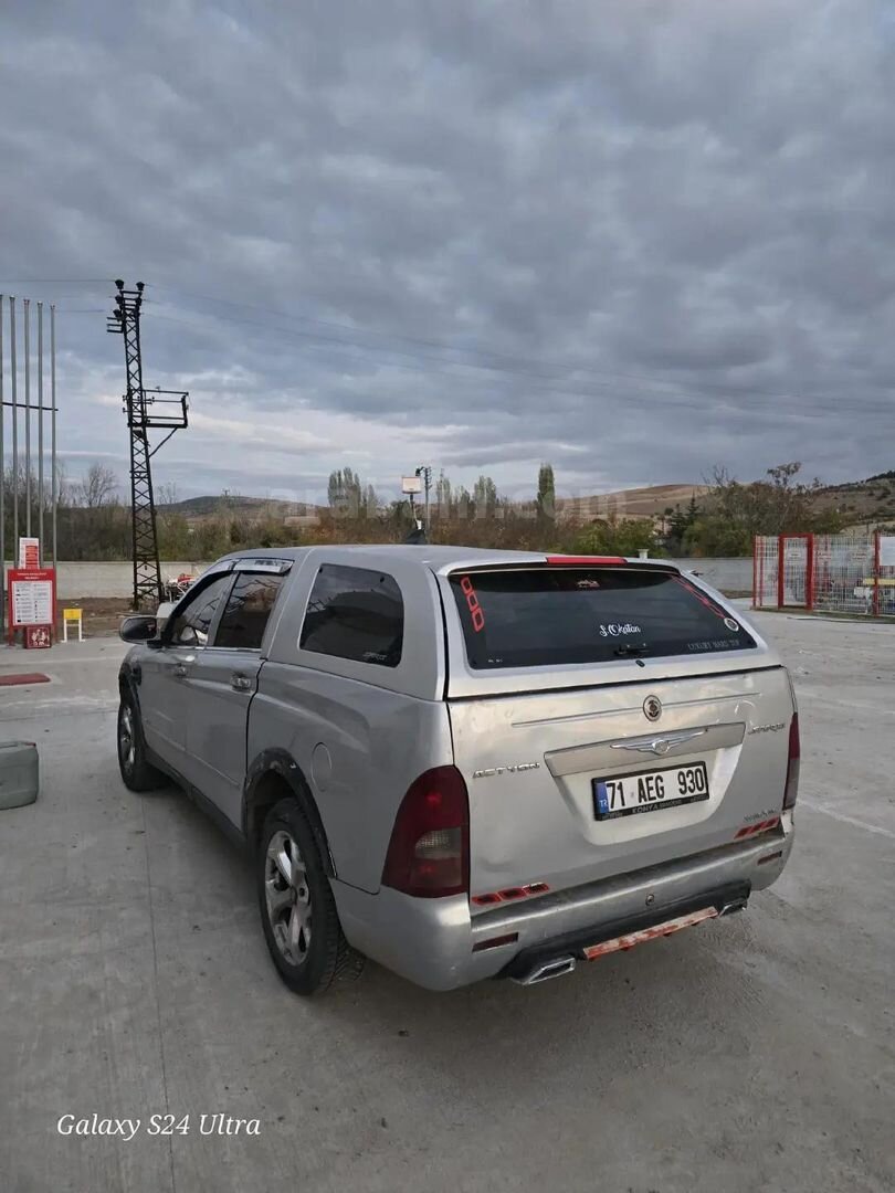 Sahibinden KGM SsangYong Actyon Sports 2.0 SXDI 4x2 2008 Model Kırıkkale 322.000 km Gri (Gümüş) 6