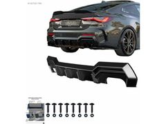 BMW G22 G23 (COUPE-CABRİO) M4 DİZAYN DİFÜZÖR PARLAK SİYAH TAİWAN