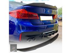 BMW G30 - G30 LCİ M5 PSM KALIN TİP SPOİLER PARLAK SİYAH TAİWAN