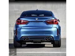 BMW X6 F16 X6M ARKA TAMPON TAİWAN (2014-2019)