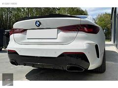 BMW G22 G23 G26 M440i 440 DİFÜZÖR + KARE EGZOZ SİYAH/KROM TAİWAN