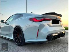 BMW G22 M4 PSM KALIN TİP SPOİLER PARLAK SİYAH TAİWAN