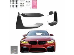 BMW F30 F80 M3 ÖN FLAP SETİ 4 PARÇA TAİWAN PARLAK SİYAH
