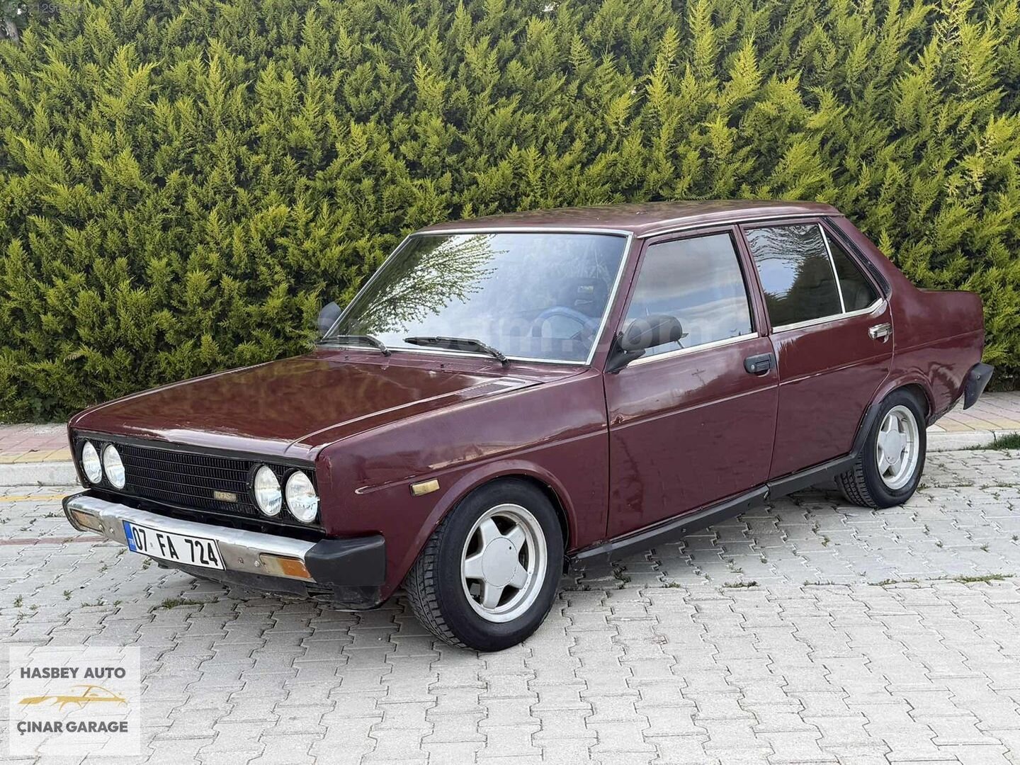 Galeriden Tofaş Şahin 1.6 1987 Model Antalya 100.000 km Bordo 3