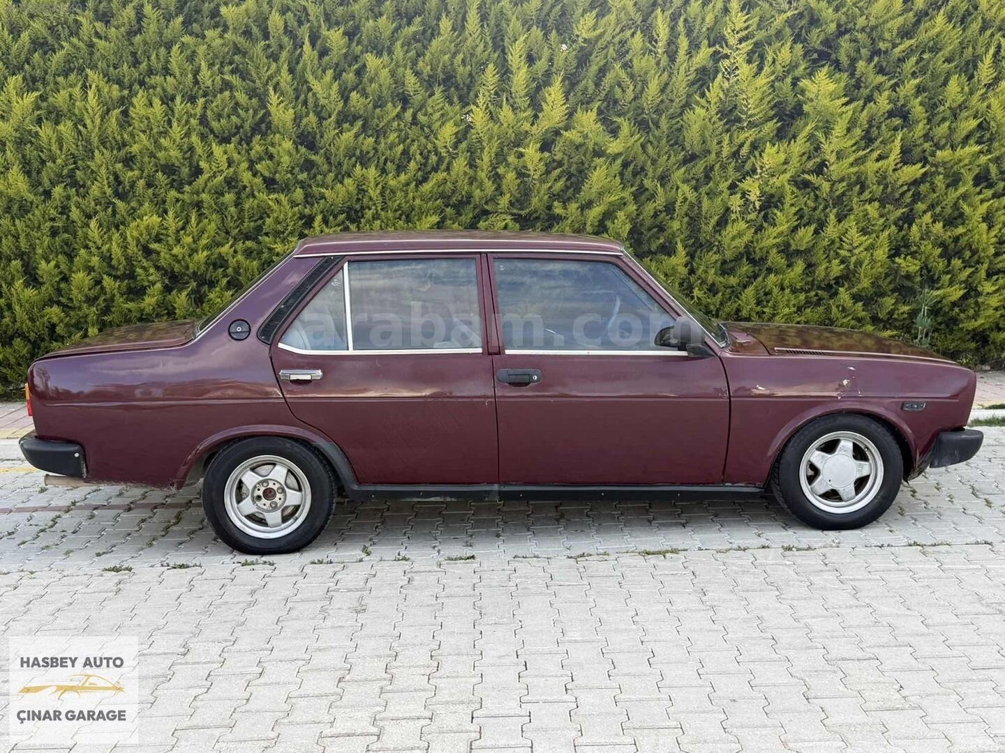 Galeriden Tofaş Şahin 1.6 1987 Model Antalya 100.000 km Bordo 6