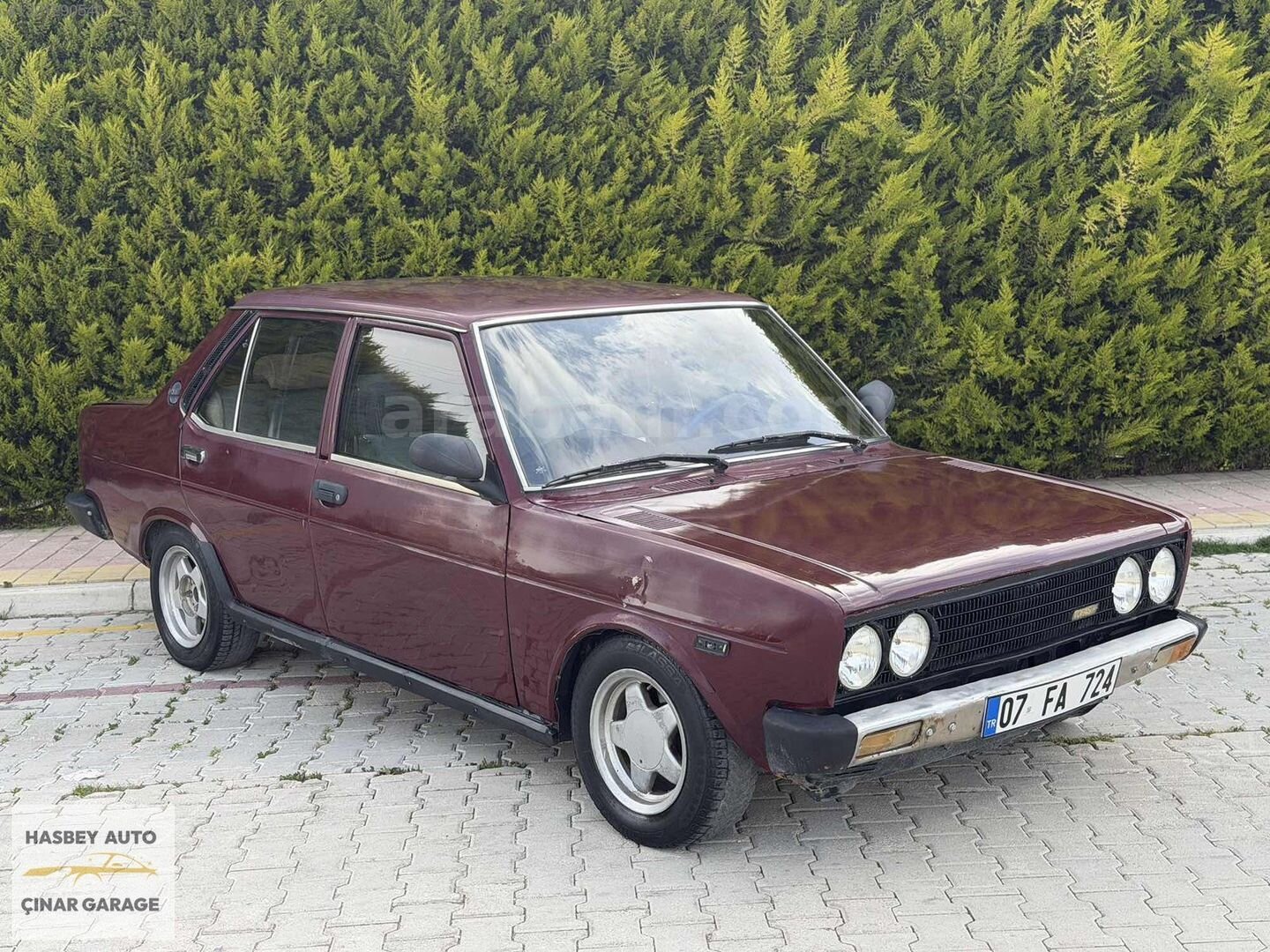 Galeriden Tofaş Şahin 1.6 1987 Model Antalya 100.000 km Bordo 1