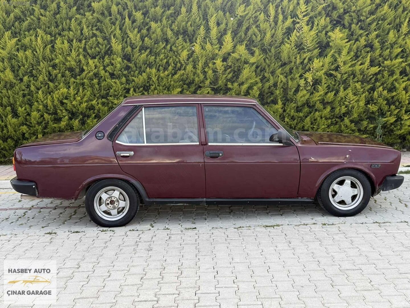 Galeriden Tofaş Şahin 1.6 1987 Model Antalya 100.000 km Bordo 7