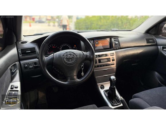 "2003 COROLLA 1.6 SOL" /DİJİTAL KLİMA+GENİŞ EKRAN+8 AİRBAG.../