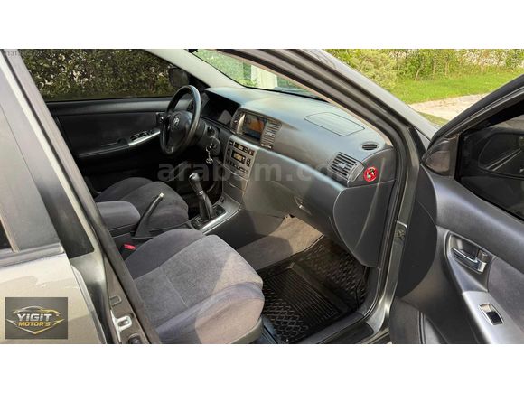 "2003 COROLLA 1.6 SOL" /DİJİTAL KLİMA+GENİŞ EKRAN+8 AİRBAG.../