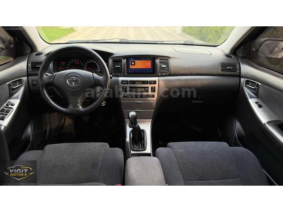 "2003 COROLLA 1.6 SOL" /DİJİTAL KLİMA+GENİŞ EKRAN+8 AİRBAG.../