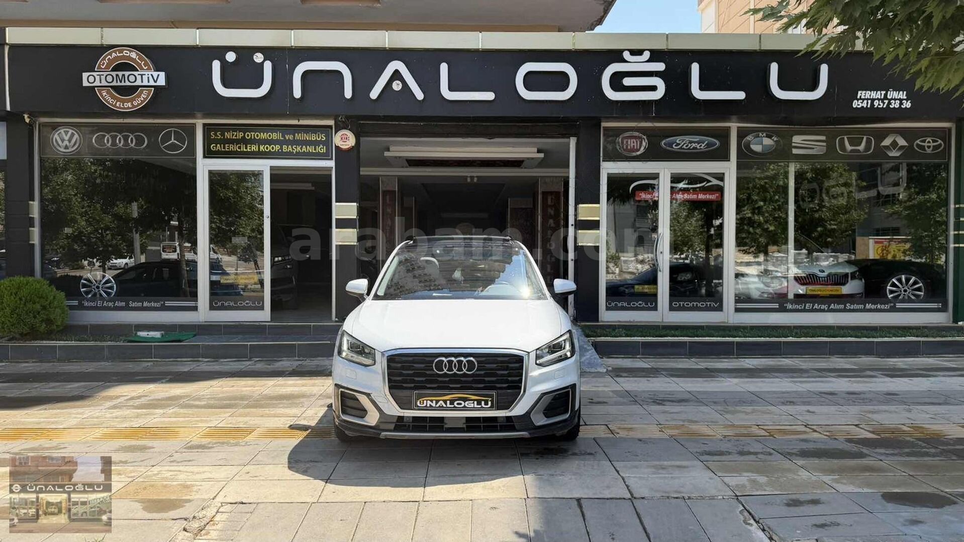Galeriden Audi Q2 35 TFSI Design 2020 Model Gaziantep 52.000 km Beyaz 2