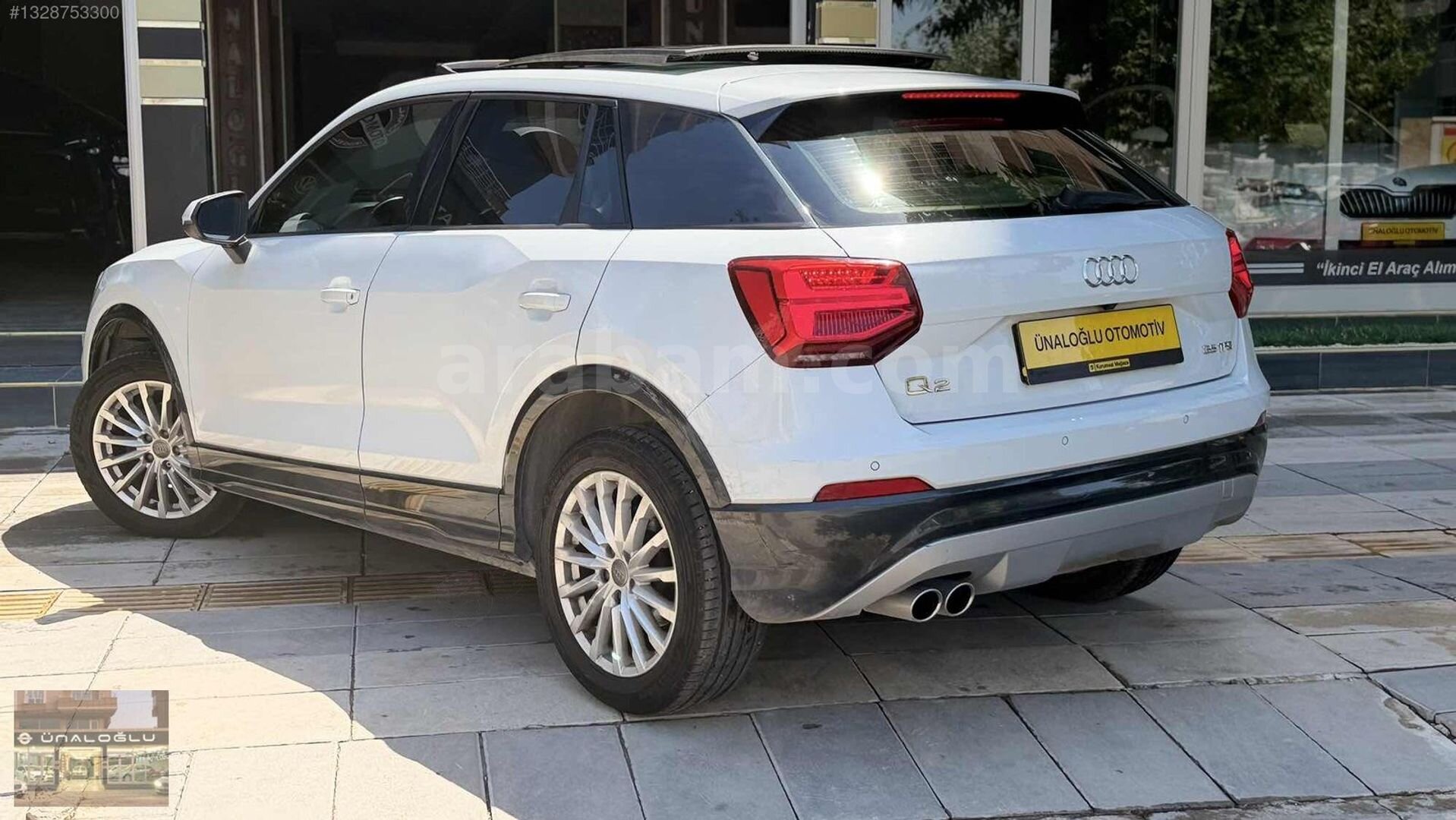 Galeriden Audi Q2 35 TFSI Design 2020 Model Gaziantep 52.000 km Beyaz 5