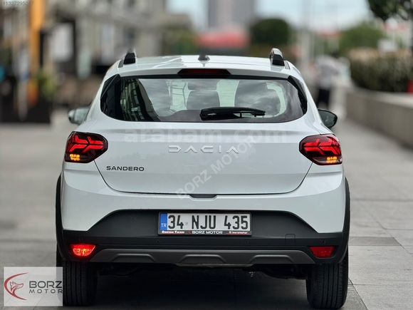 BORZ MOTOR-2025 DACİA SANDERO STEPWAY-HATASIZ-GARANTİLİ-1.0 TCE