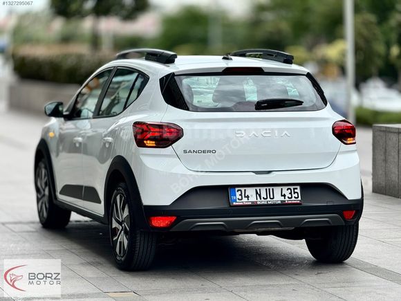 BORZ MOTOR-2025 DACİA SANDERO STEPWAY-HATASIZ-GARANTİLİ-1.0 TCE
