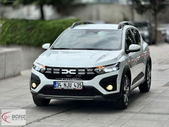 BORZ MOTOR-2025 DACİA SANDERO STEPWAY-HATASIZ-GARANTİLİ-1.0 TCE