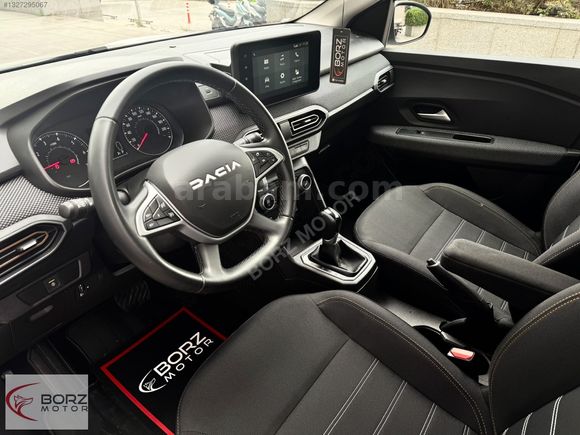 BORZ MOTOR-2025 DACİA SANDERO STEPWAY-HATASIZ-GARANTİLİ-1.0 TCE