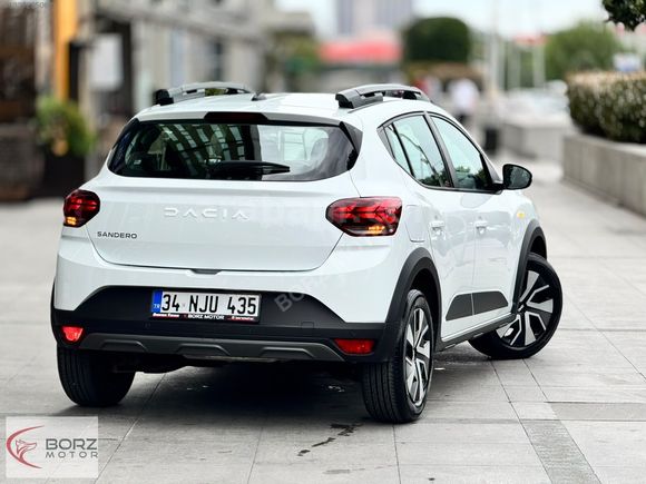 BORZ MOTOR-2025 DACİA SANDERO STEPWAY-HATASIZ-GARANTİLİ-1.0 TCE