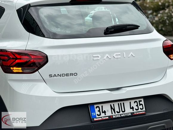 BORZ MOTOR-2025 DACİA SANDERO STEPWAY-HATASIZ-GARANTİLİ-1.0 TCE