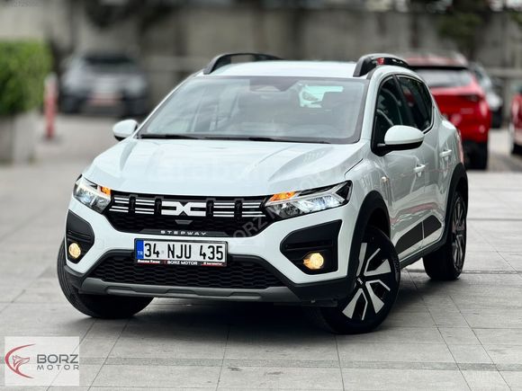 BORZ MOTOR-2025 DACİA SANDERO STEPWAY-HATASIZ-GARANTİLİ-1.0 TCE