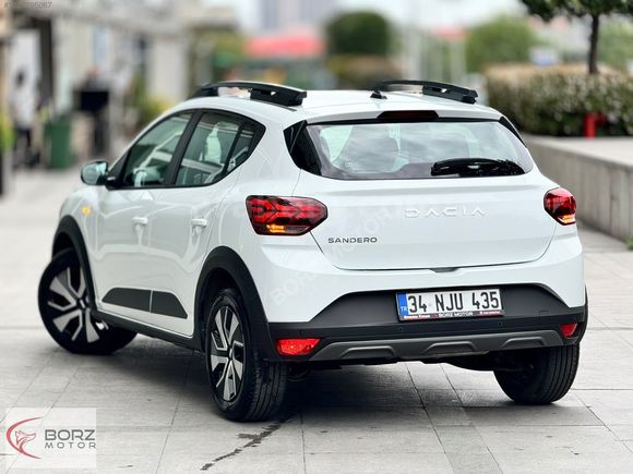 BORZ MOTOR-2025 DACİA SANDERO STEPWAY-HATASIZ-GARANTİLİ-1.0 TCE