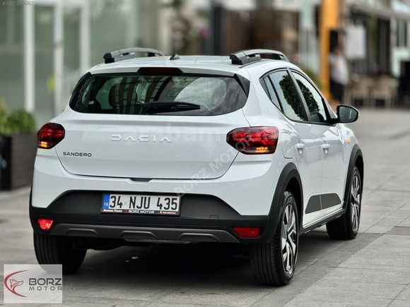 BORZ MOTOR-2025 DACİA SANDERO STEPWAY-HATASIZ-GARANTİLİ-1.0 TCE
