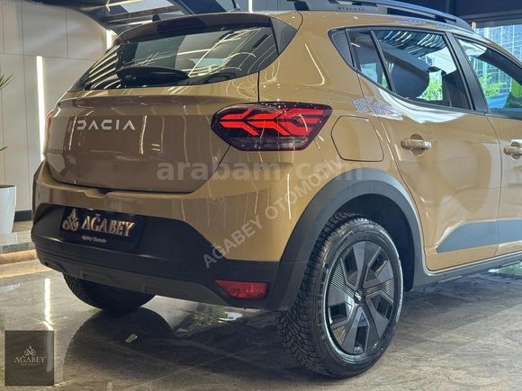 AĞABEY'DEN 2024 DACİA SANDERO STEPWAY 1.0 TCE EXPRESSİON HATASIZ