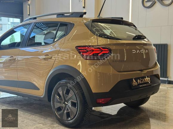 AĞABEY'DEN 2024 DACİA SANDERO STEPWAY 1.0 TCE EXPRESSİON HATASIZ