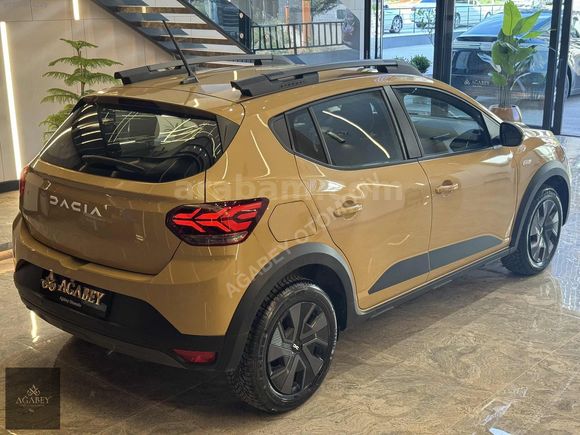 AĞABEY'DEN 2024 DACİA SANDERO STEPWAY 1.0 TCE EXPRESSİON HATASIZ