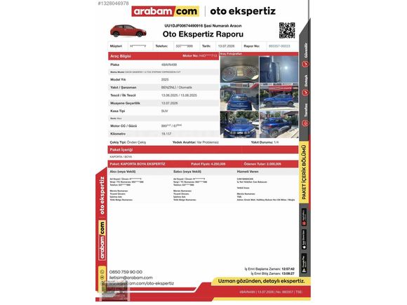 STEPWAY 2025 MODEL SUNROOF'lu GSR2 OTOMATİK VİTES ORJİNAL