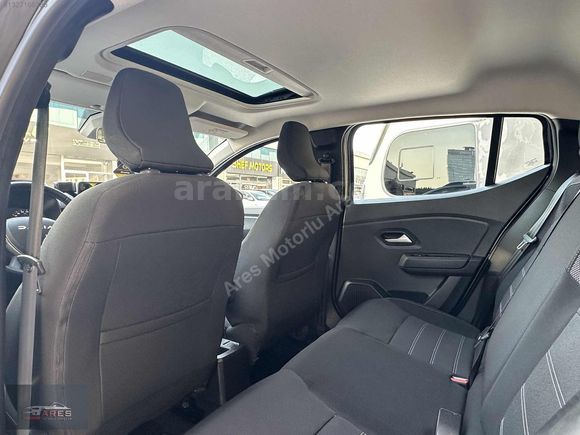 ares'den 2025 DACİA SSTEPWAY 1.0TCE EXPRESSİON SUNROOFLU BOYASIZ