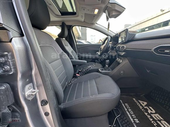 ares'den 2025 DACİA SSTEPWAY 1.0TCE EXPRESSİON SUNROOFLU BOYASIZ