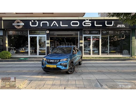 ÜNALOĞLUNDAN 2023 ELEKTRİKLİ DACIA SPRİNG HATASIZ BOYASIZ