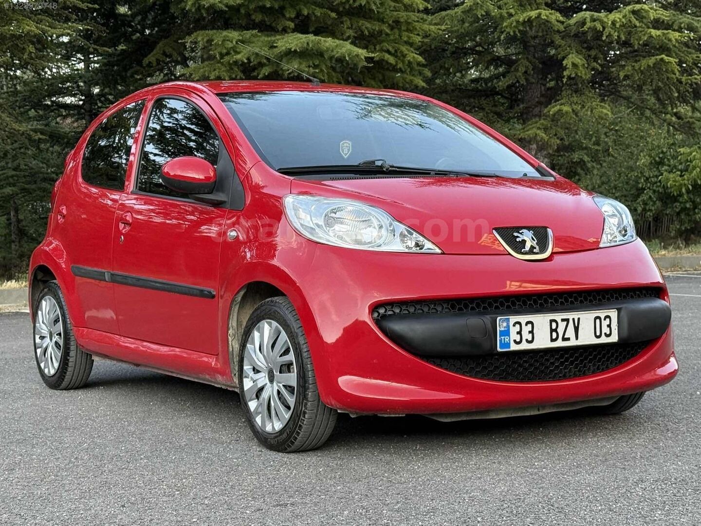 Galeriden Peugeot 107 1.0 Trendy 2009 Model Afyonkarahisar 143.000 km Kırmızı 7