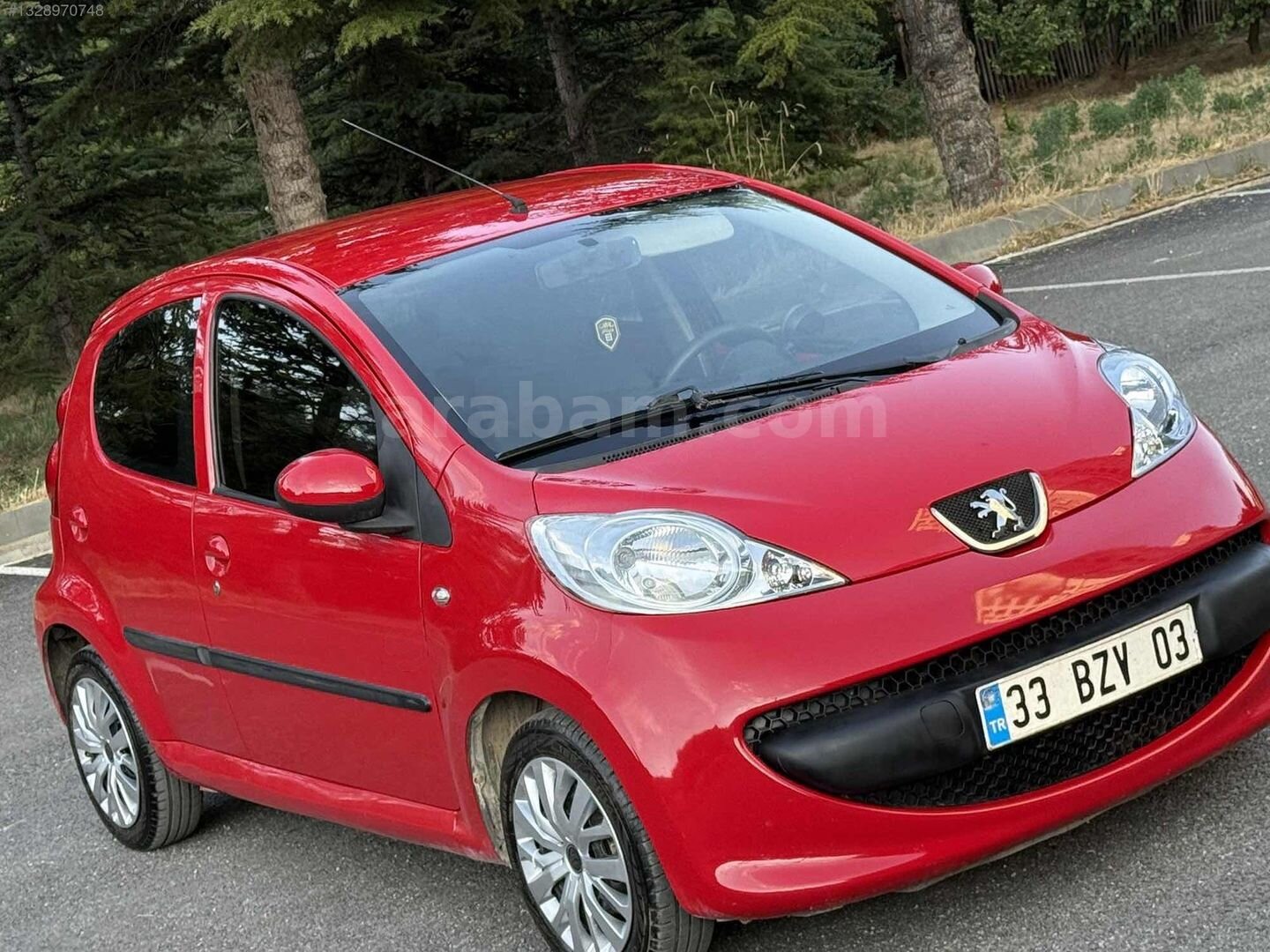 Galeriden Peugeot 107 1.0 Trendy 2009 Model Afyonkarahisar 143.000 km Kırmızı 3