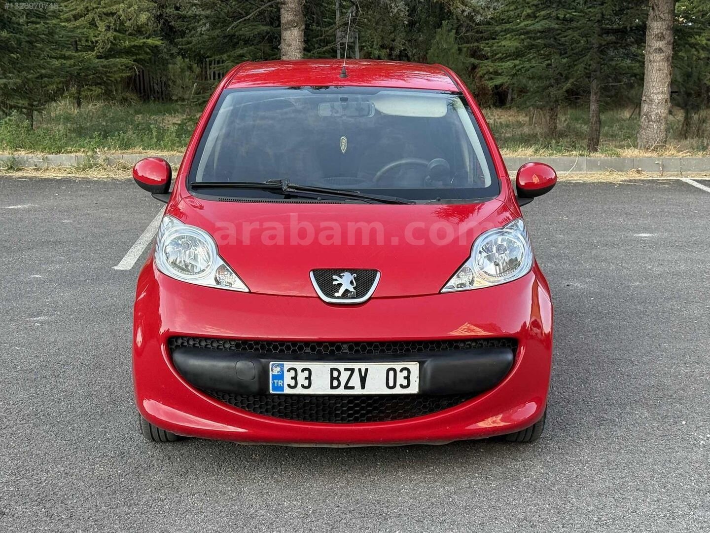 Galeriden Peugeot 107 1.0 Trendy 2009 Model Afyonkarahisar 143.000 km Kırmızı 2