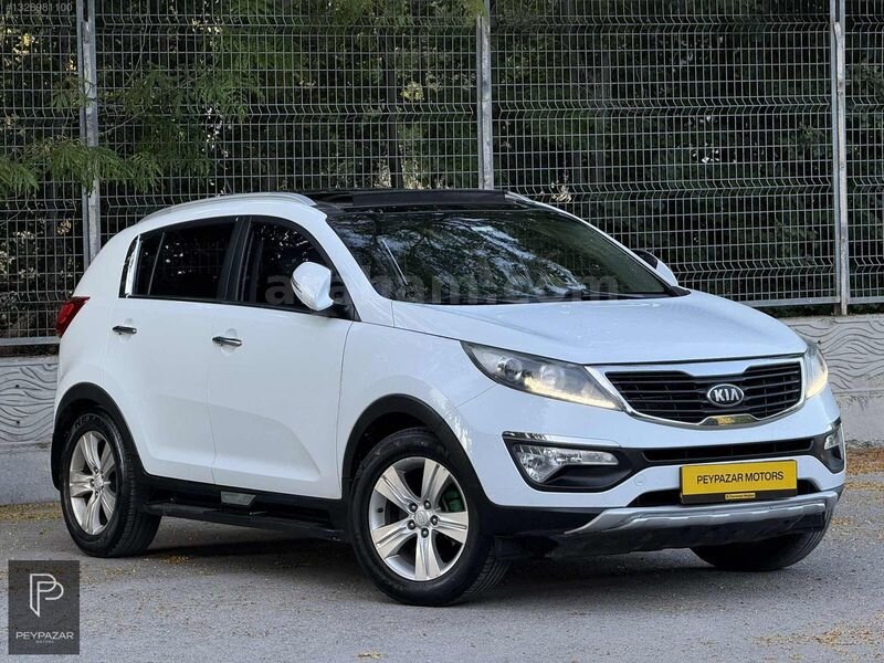 105 BİN km HATASIZ BOYASIZ TRAMERSİZ-2013 SPORTAGE CAM TAVAN-LPG