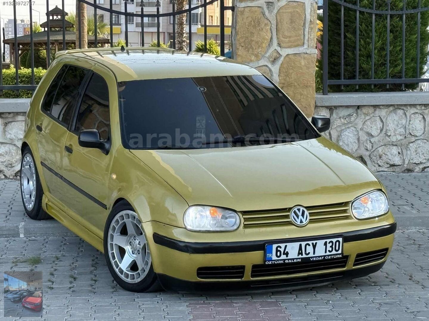 Galeriden Volkswagen Golf 1.6 Comfortline 1998 Model Mersin 265.000 km Sarı 1