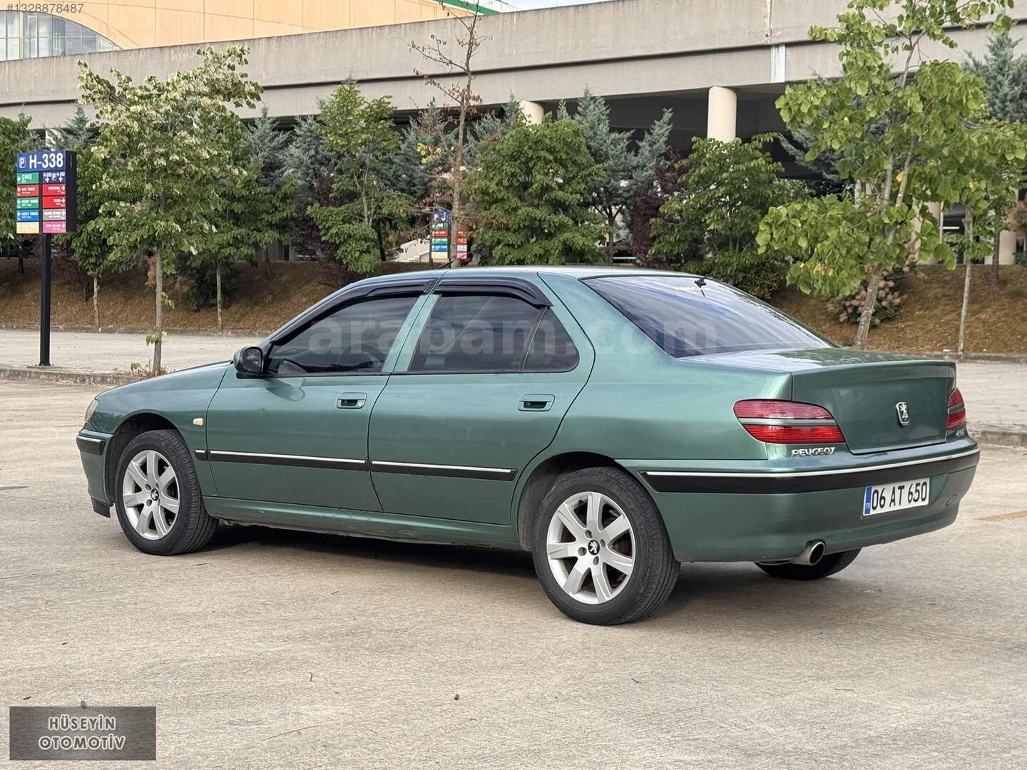 Galeriden Peugeot 406 2.0 ST 2000 Model Giresun 319.000 km Yeşil 6