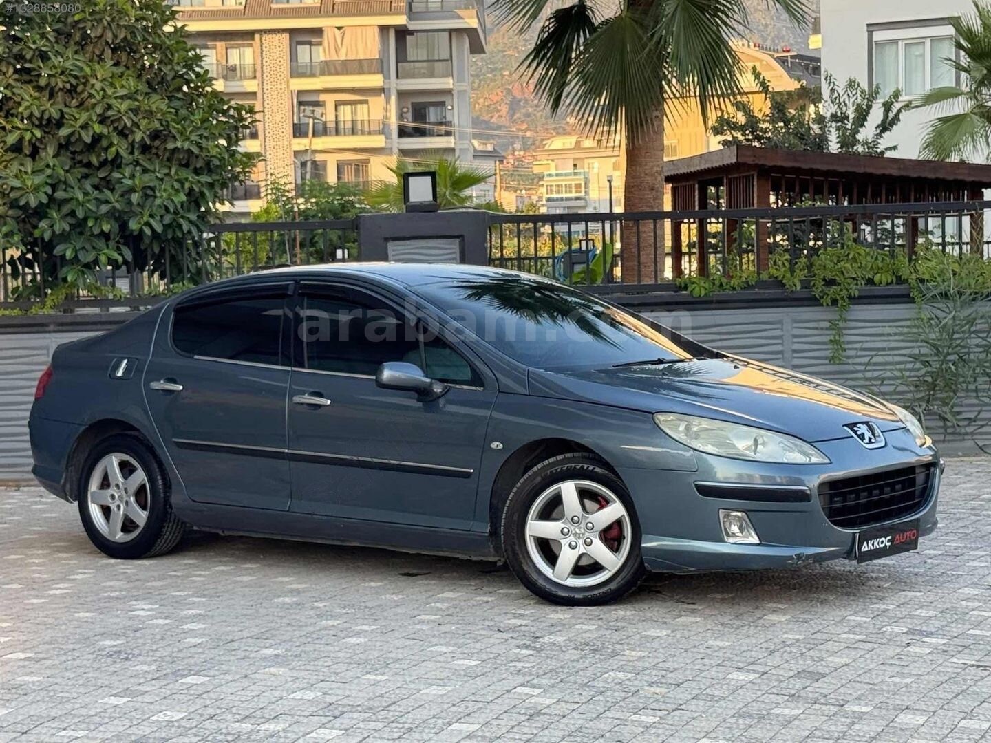 Galeriden Peugeot 407 1.6 HDi Executive 2006 Model Antalya 330.000 km Gri 5