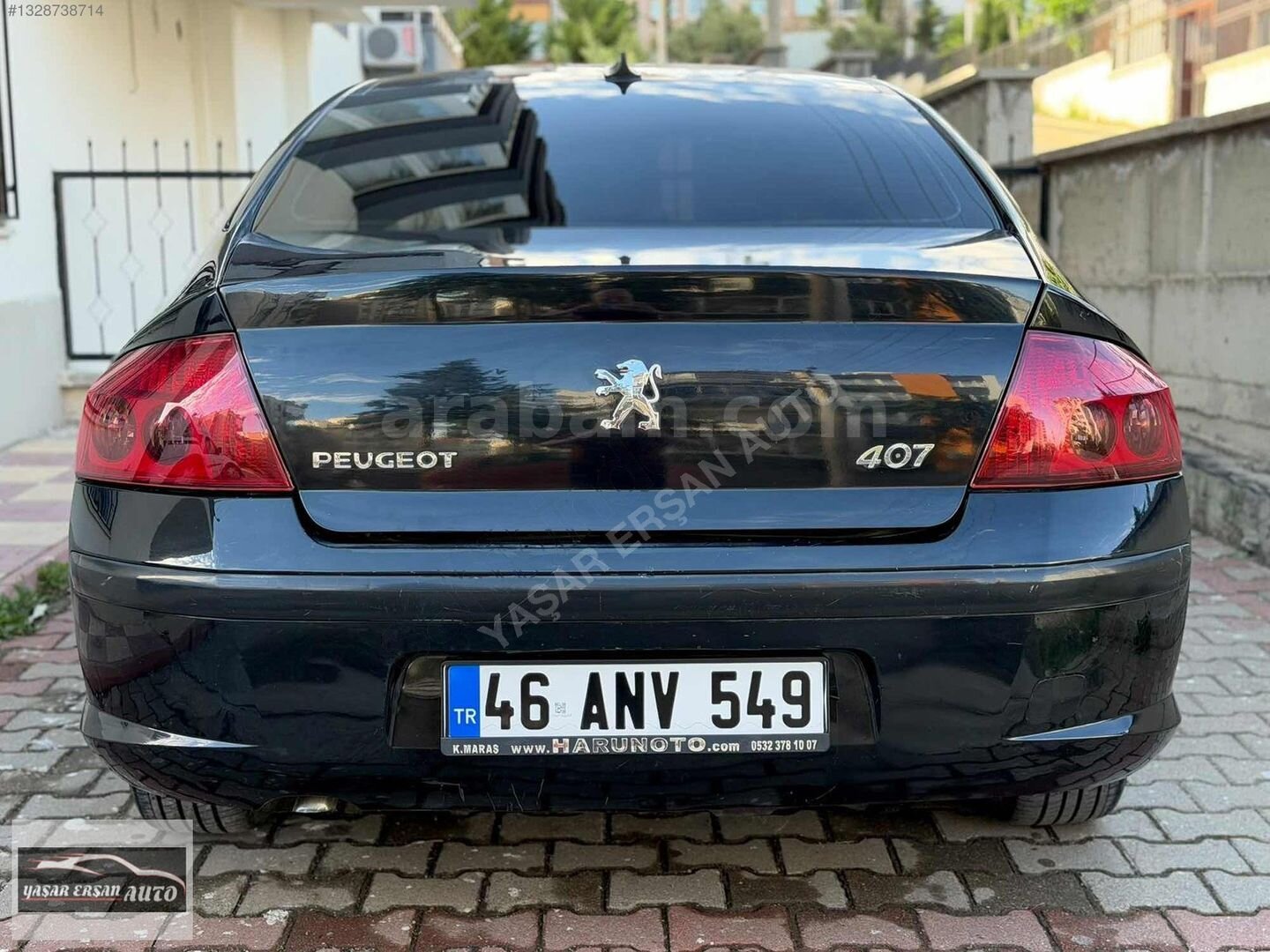 Galeriden Peugeot 407 1.6 HDi Comfort 2009 Model Kahramanmaraş 355.000 km Siyah 7